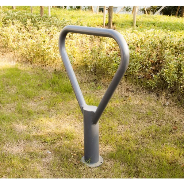 China China Manufacturer Bicycle Accessories Silver Display Stand for Bike Tire Bike Standing Rack manufacturer