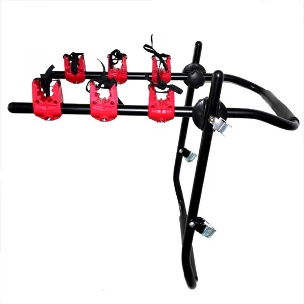 China Steel Bicycle Hitch Mount Carrier Bike Racks for Cars Cycle Car Rack manufacturer