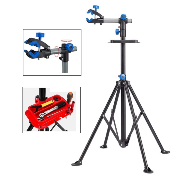 China Electric Bike Repair Tools Parking Hanger Stand Rack for Bicycle Maintenance manufacturer