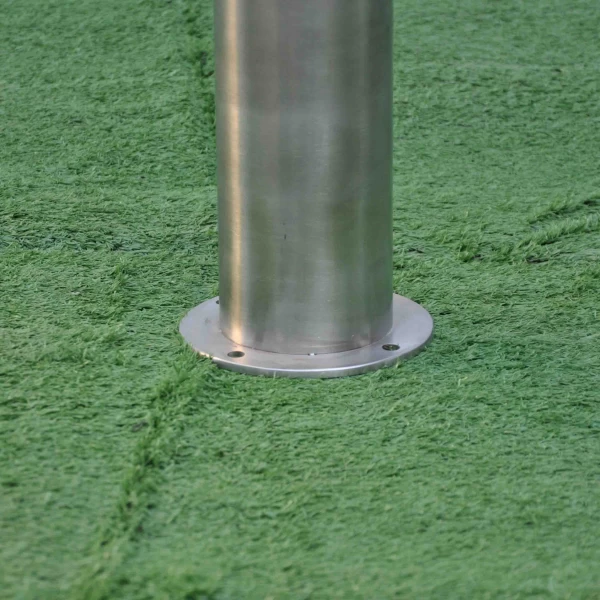 China Flexible Safety Galvanized Stainless Steel Pipe Removable Bollards manufacturer