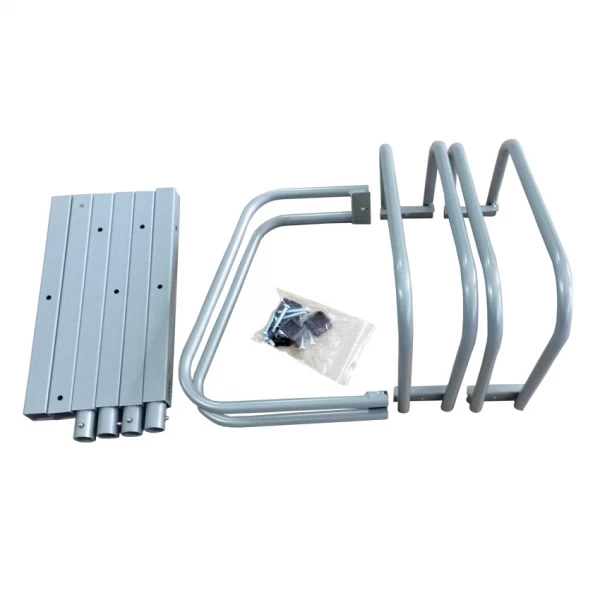 China Floor Mounted Aluminum Bike Bicycle Storage Stand Rack Cycle manufacturer