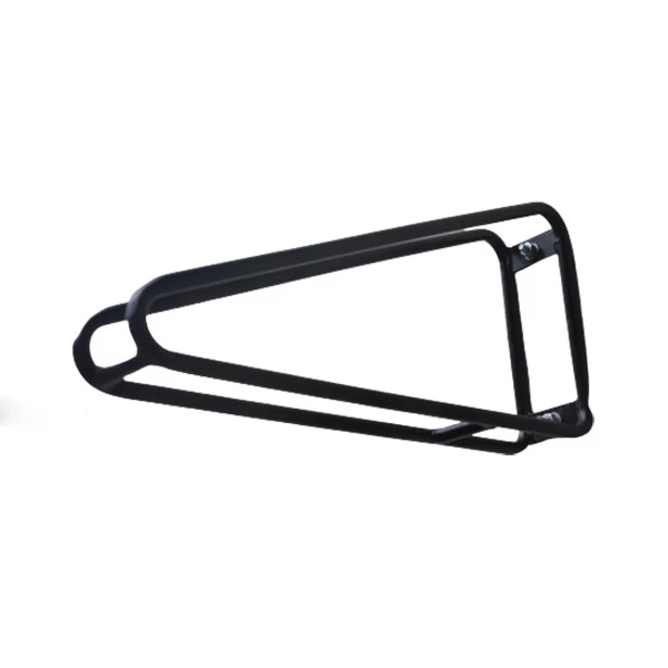 China High Quality Factory Carbon Steel Triangle Single Bike Rack Garage Wall manufacturer