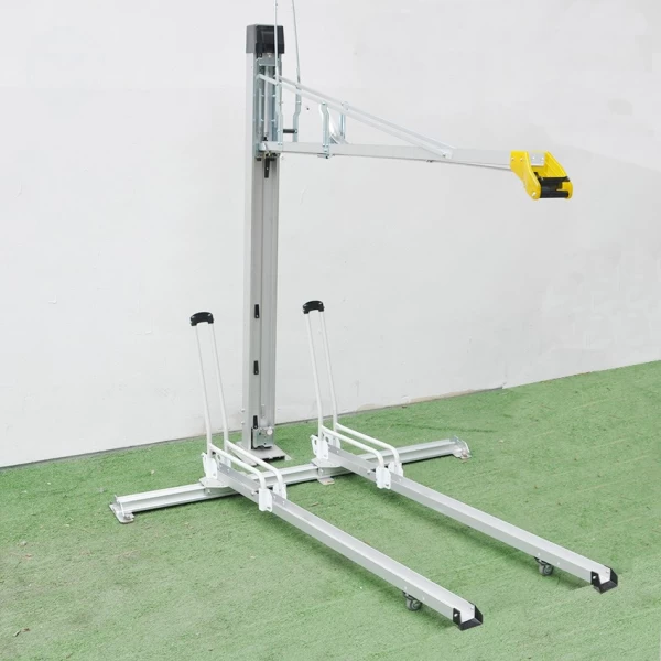 China Hot dip galvanized steel offer two tier bike parking rack road bike display stand supplier double stack manufacturer