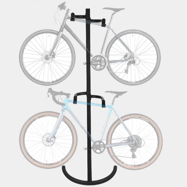 porcelana Soporte de reparación de ciclo de bicicleta de bicicleta de casa de bicicleta dual de acero para interiores fabricante