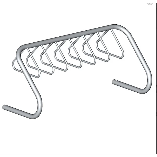 China Most popular coat hanger bike rack  / Atessa stainless steel bike rack / triton bicycle parking rack manufacturer