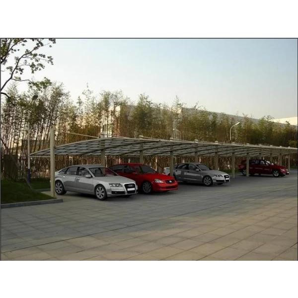 China Outdoor Beautiful Car Parking Shelter manufacturer