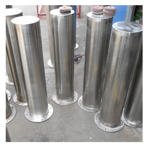 China Outdoor safety steel pipe t car parking bollard price manufacturer
