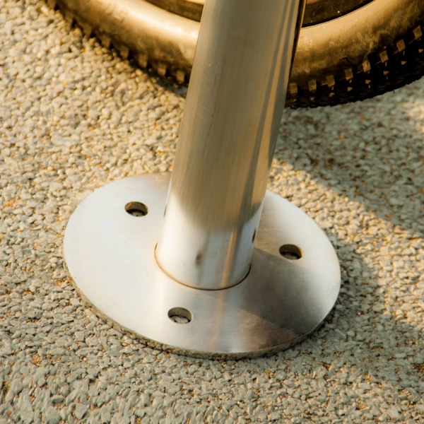 China Fabricantes de rack de exibição de roda de bicicleta em forma de U para chão de aço inoxidável fabricante