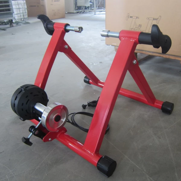 China Stand Up Bike Rack Indoor Cycling Training Wheel Exercise Racing Stand For Stairs manufacturer