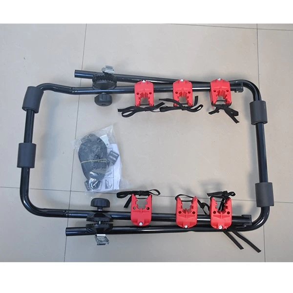China Steel Car Rear Bicycle Car Bike Rack Carrier Mounted for Ebike Car Hitch manufacturer