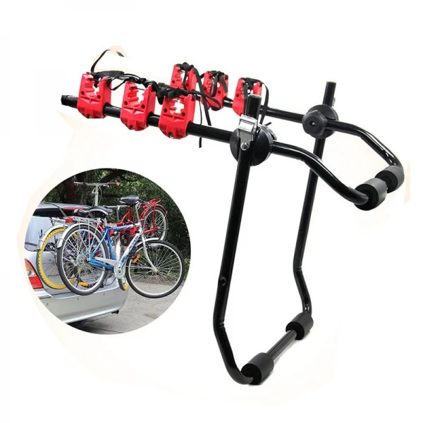 China Steel SUV Car Bike Hitch Bikes Carrier Rack for Car 3 Bicycle manufacturer
