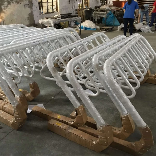 China Strong and Durable Long Time Using Slot Stainless Steel Bike Racks manufacturer