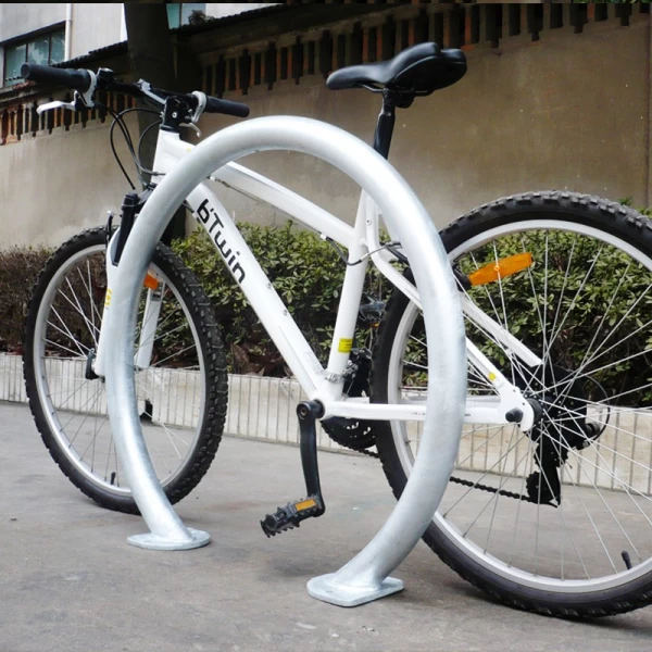 China China Bike Rack Inverted U Series Hoop Runner Bike Racks manufacturer