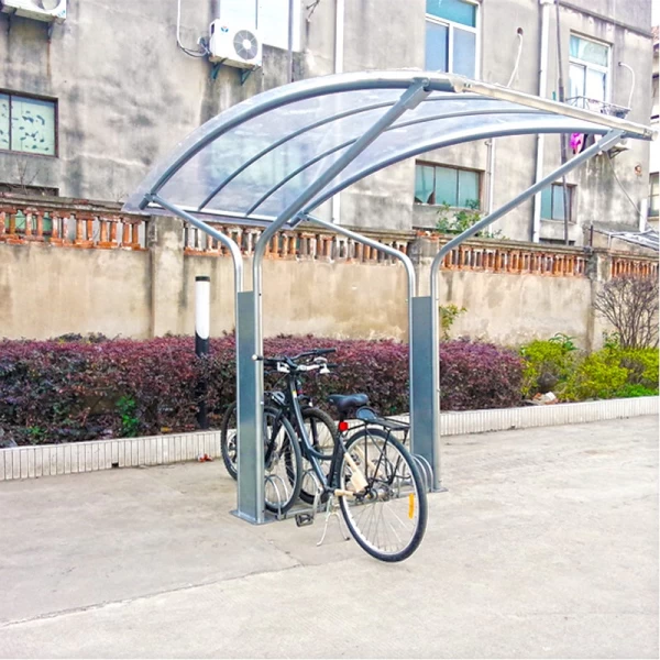 porcelana Refugios para bicicletas galvanizados de nuevo estilo fabricante