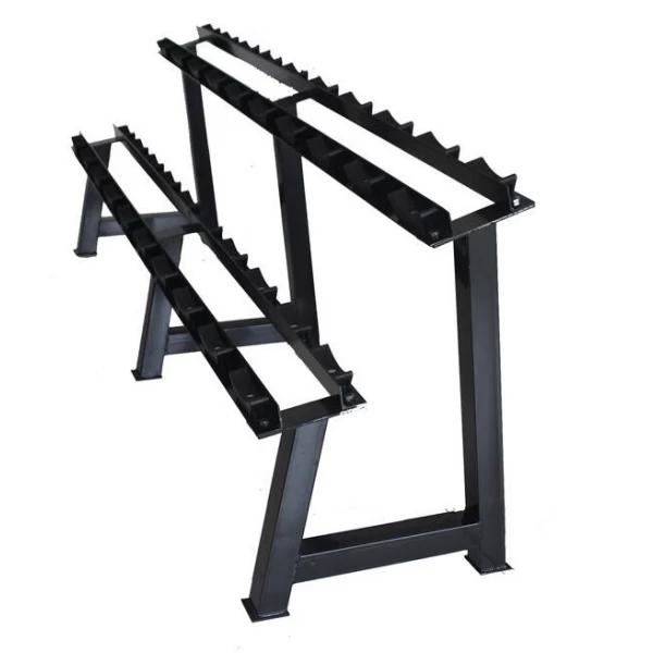 China 2 tier 10 pairs dumbbell rack dumbbell display rack manufacturer