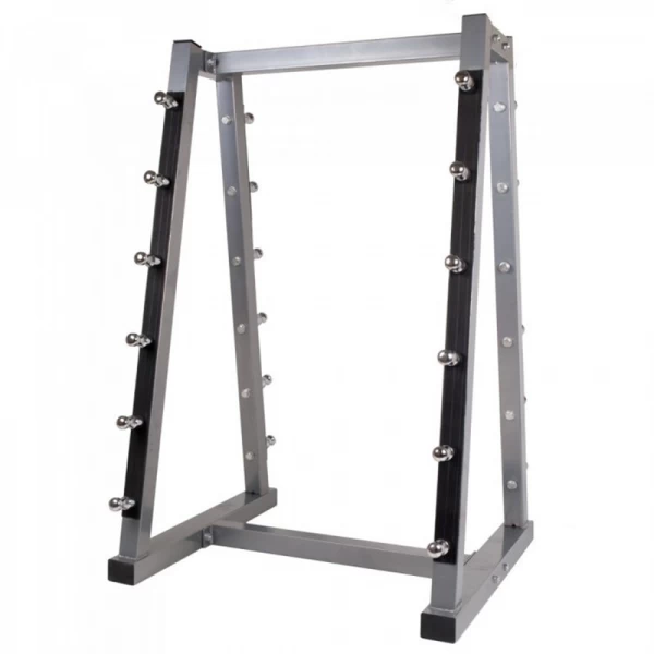 China Barbell bar Holder China barbell bar stand storage rack manufacturer