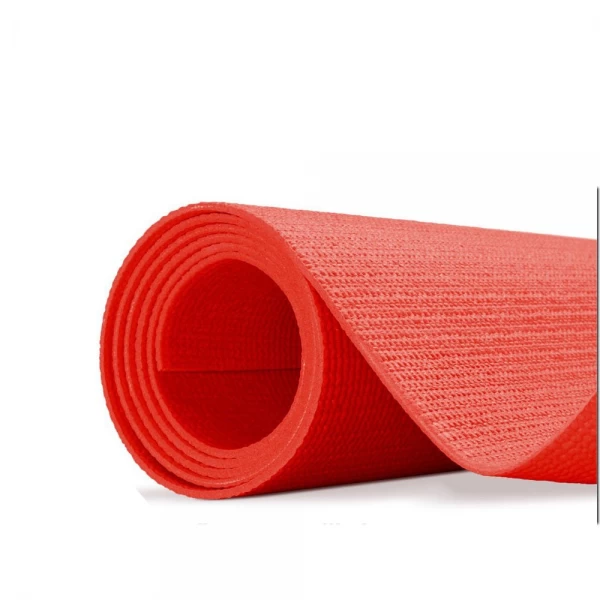 China Home gym use PVC yoga mat manufacturer