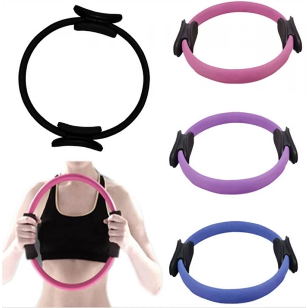 China China Wholesale Supply 14inch Fitness Magic Circle Yoga Pilates Ring For Resistance Training manufacturer