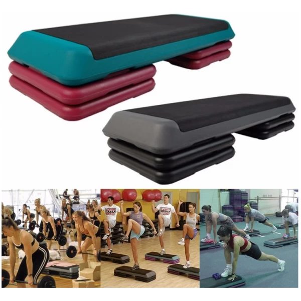 China Commercial Gym Training Used Adjustable Aerobic Step Platform Bench manufacturer