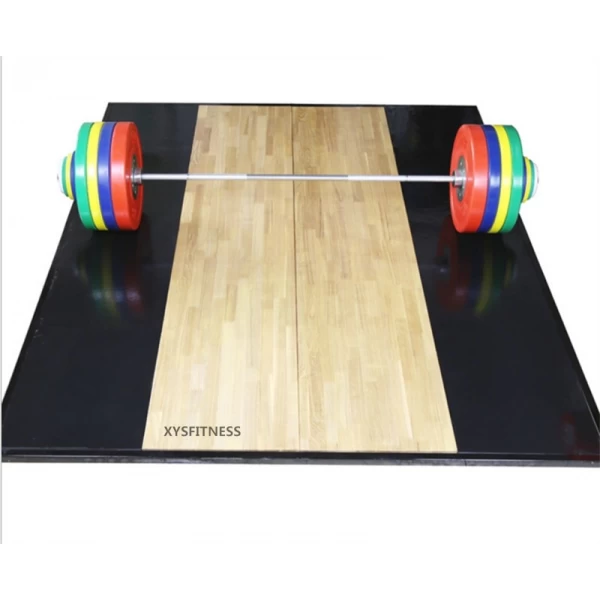 China Solid Heavy Duty Weightlifting Platform Home Gyms Weightlifting Equipment CF Exercise Platform manufacturer