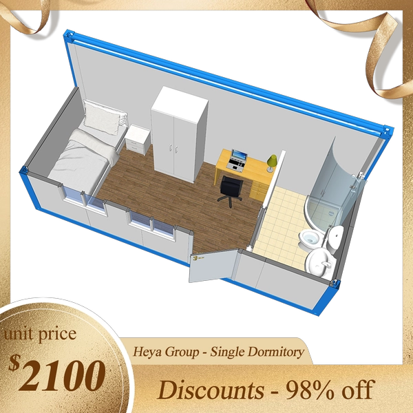 China Prefabricated Assembly House Ready Made Container Dormitory manufacturer