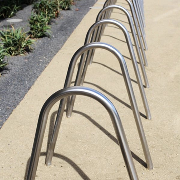 porcelana Soporte para bicicletas Street Bola de acero inoxidable Bolardo fabricante