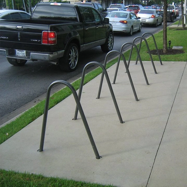 porcelana Soporte para bicicletas Street Bola de acero inoxidable Bolardo fabricante