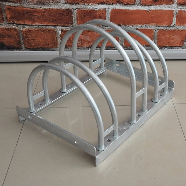 China Hoher, niedriger Fahrradständer zum Abstellen von 3 Fahrrädern Hersteller