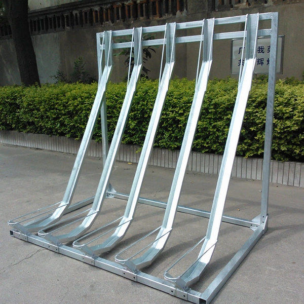 porcelana Portabicicletas semivertical de acero galvanizado fabricante