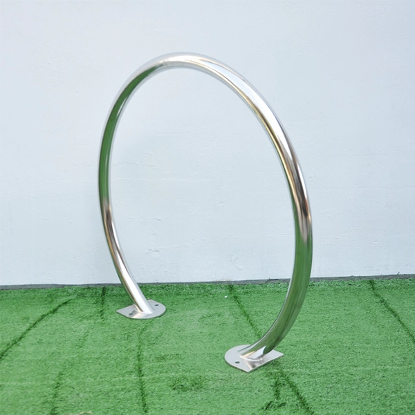 China Kreis Fahrradträger aus Edelstahl mit Oberflächenmontage Hersteller