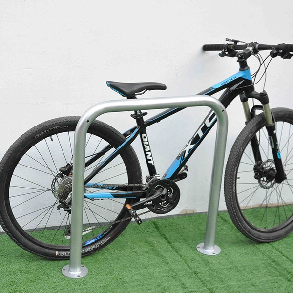 Chine Détail du support de stationnement extérieur pour vélo en boucle en U inversé fabricant