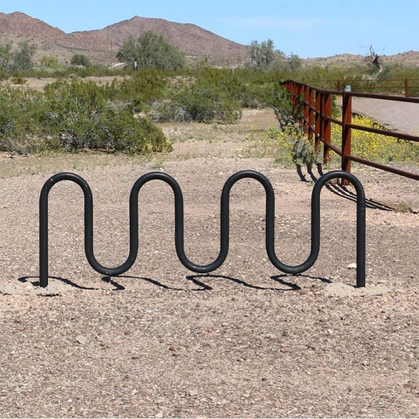 Κίνα Αποθήκευση 7 Wave Bicycle Rack κατασκευαστής