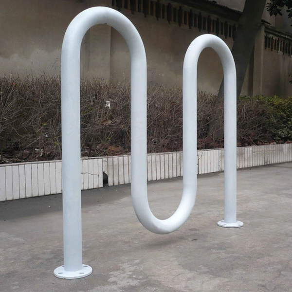 porcelana Exterior con portabicicletas Wave recubierto de polvo fabricante