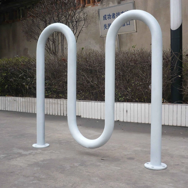 porcelana Exterior con portabicicletas Wave recubierto de polvo fabricante