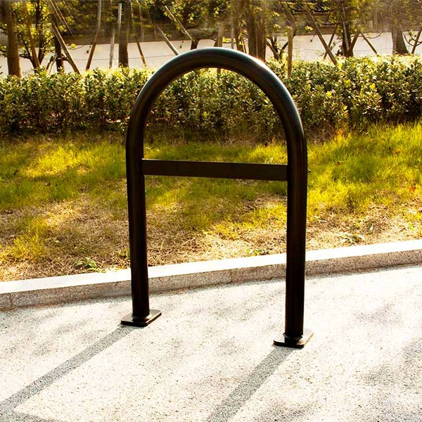 China U-förmiger öffentlicher Fahrradständer für den Außenbereich Hersteller