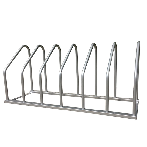 China U Type Stainless Steel Customized Size Commercial Rail Bike Rack manufacturer