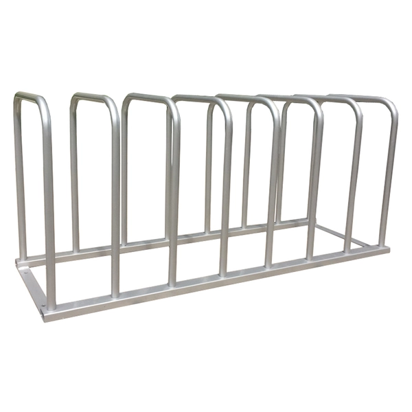 China U Type Stainless Steel Customized Size Commercial Rail Bike Rack manufacturer