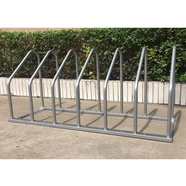 China U Type Stainless Steel Customized Size Commercial Rail Bike Rack manufacturer