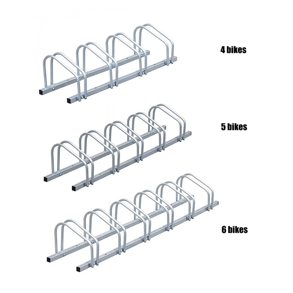 Cina Supporti per rack bifacciali da pavimento per parcheggio per biciclette all'aperto zincati a caldo produttore