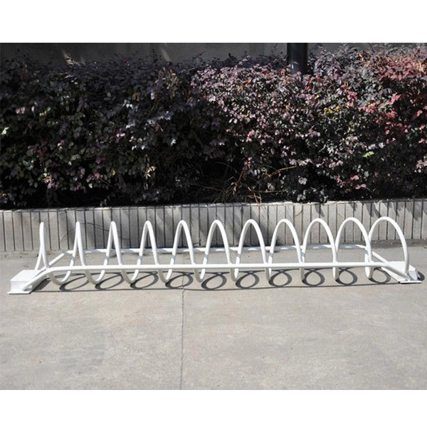 China Outdoor spiraal fietsenparkeerrek fabrikant