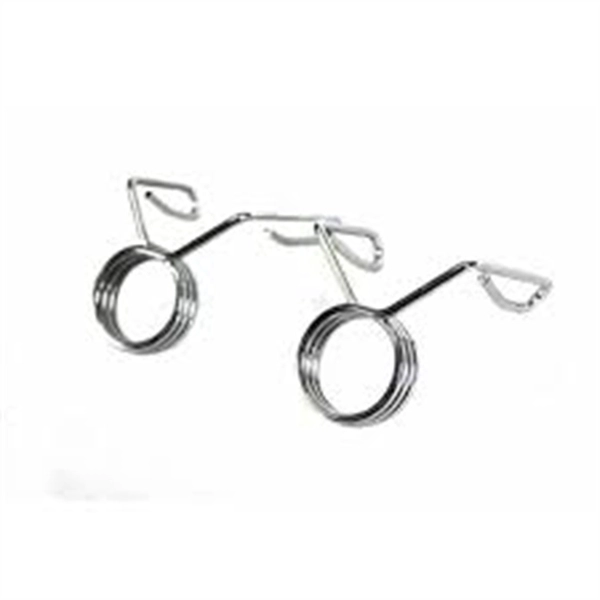 China 2 Inch Barbell Clamps Locking Collars Clips spring Barbell Collars Clamps Clips Weightlifting Accessory manufacturer