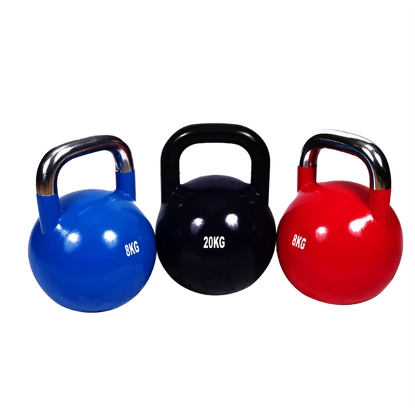 China Concorrência de aço para treinamento de energia Kettlebell para competição de primeira série fabricante