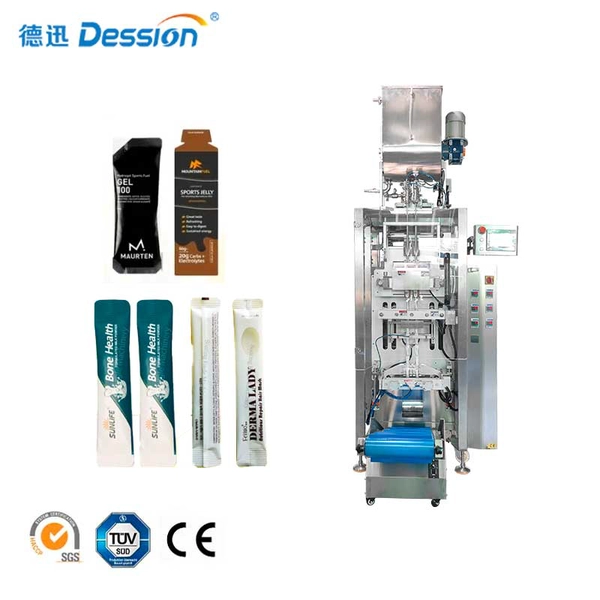 China Multi lane automatic liquid jelly stick sachet packing machine manufacturer manufacturer