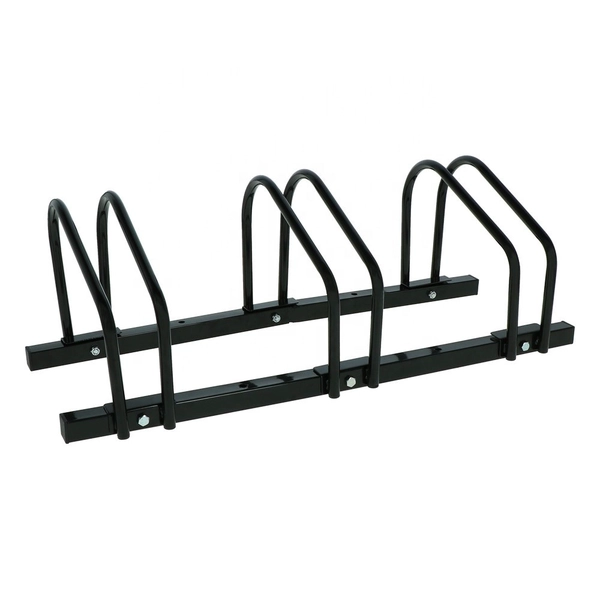 Chine Système de support double pour 3 vélos au sol fabricant
