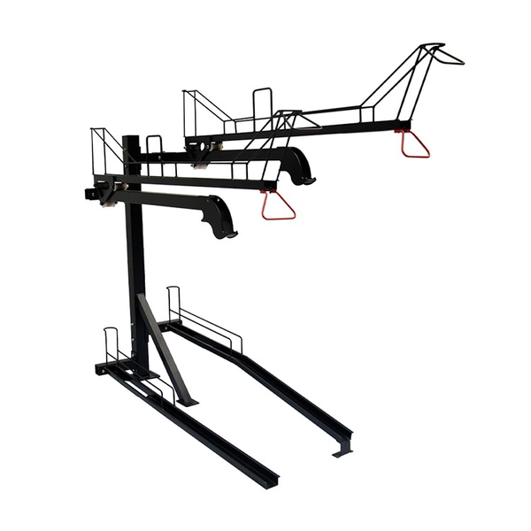 China Luftfeder-Innenraum, doppelseitig, zu robust, Pioneer-Fahrradboden-Parkständer für Garage, OEM-Hersteller Hersteller