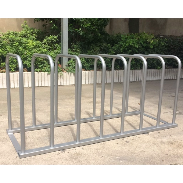 Cina Esportazione di mountain bike Fat Tire a pavimento Portabiciclette con tre pneumatici impilati Supporto in metallo per 4 biciclette produttore