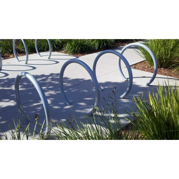 China Hoop bike rail / ring bike rail / circle bike rack manufacturer