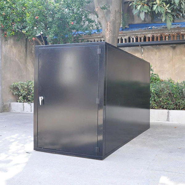 porcelana Caja de contenedor de almacenamiento de armario de garaje de bicicleta de acero al carbono de metal fabricante