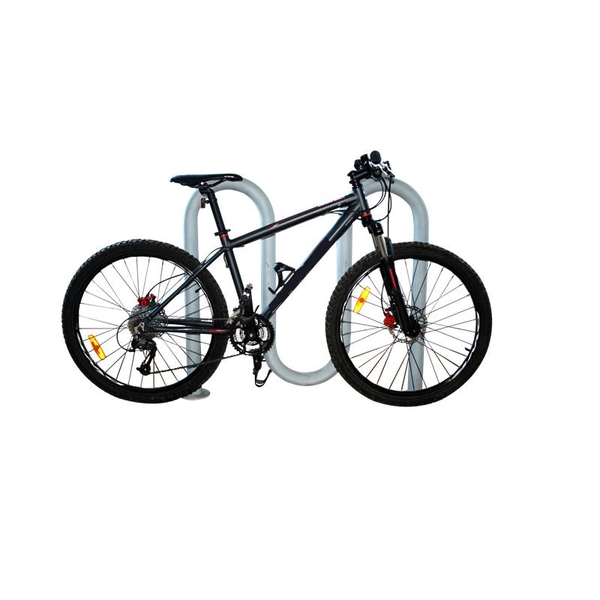 Китай Стойка для велосипеда Wave с серым порошковым покрытием для использования вне помещений производителя