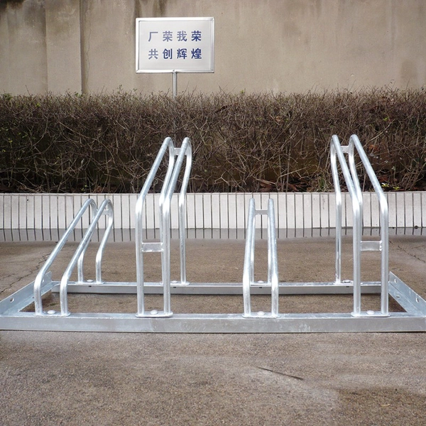 China Suporte para bicicletas Lo-hoop da linha de tráfego / pacote plano compacto 4 suporte para bicicletas galvanizado fabricante